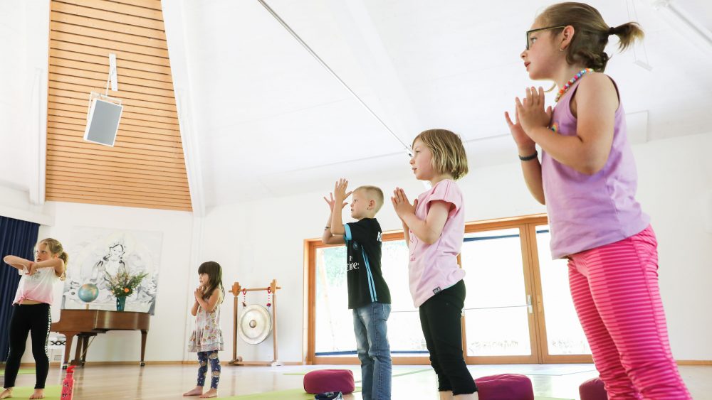 Kinderyoga Schnuppertag beim Kinderyogaverband